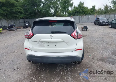 2015 Nissan Murano S from USA, damaged, VIN 5N1AZ2MH5FN272122